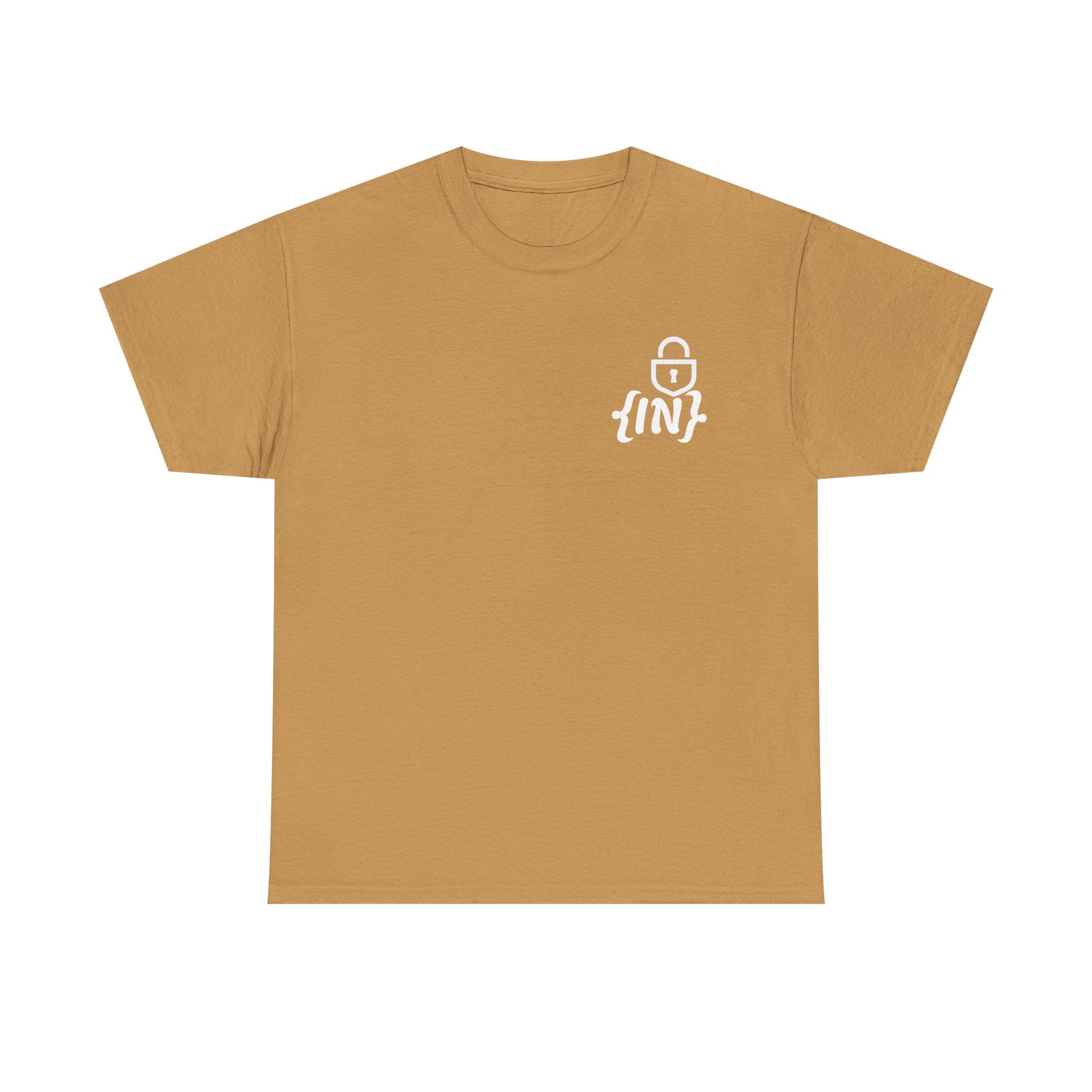 FINJ Lock Logo T‑Shirt — Minimalist Streetwear Tee