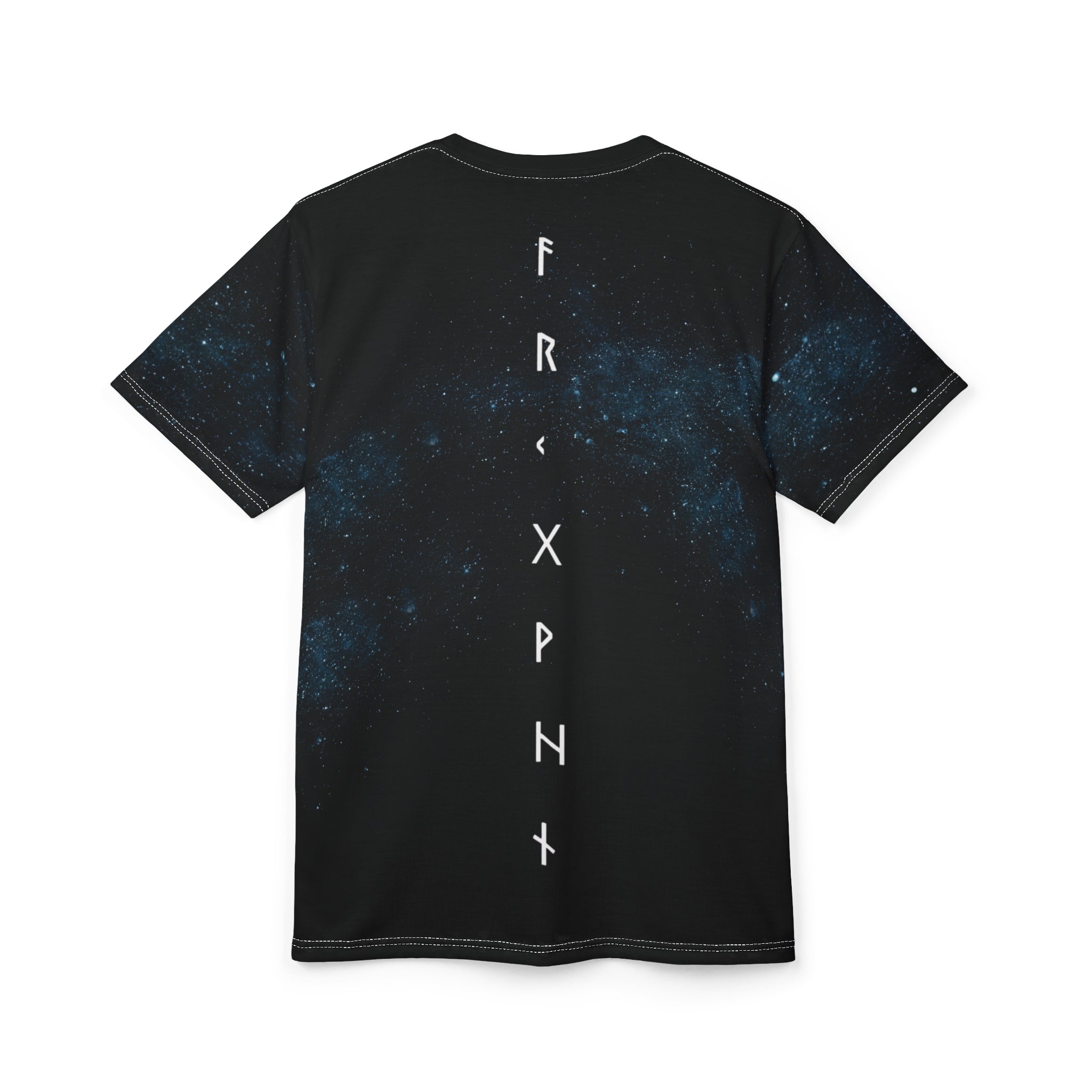 Moonlit Tropical Sunset Tee — Neon Beach Landscape T-Shirt