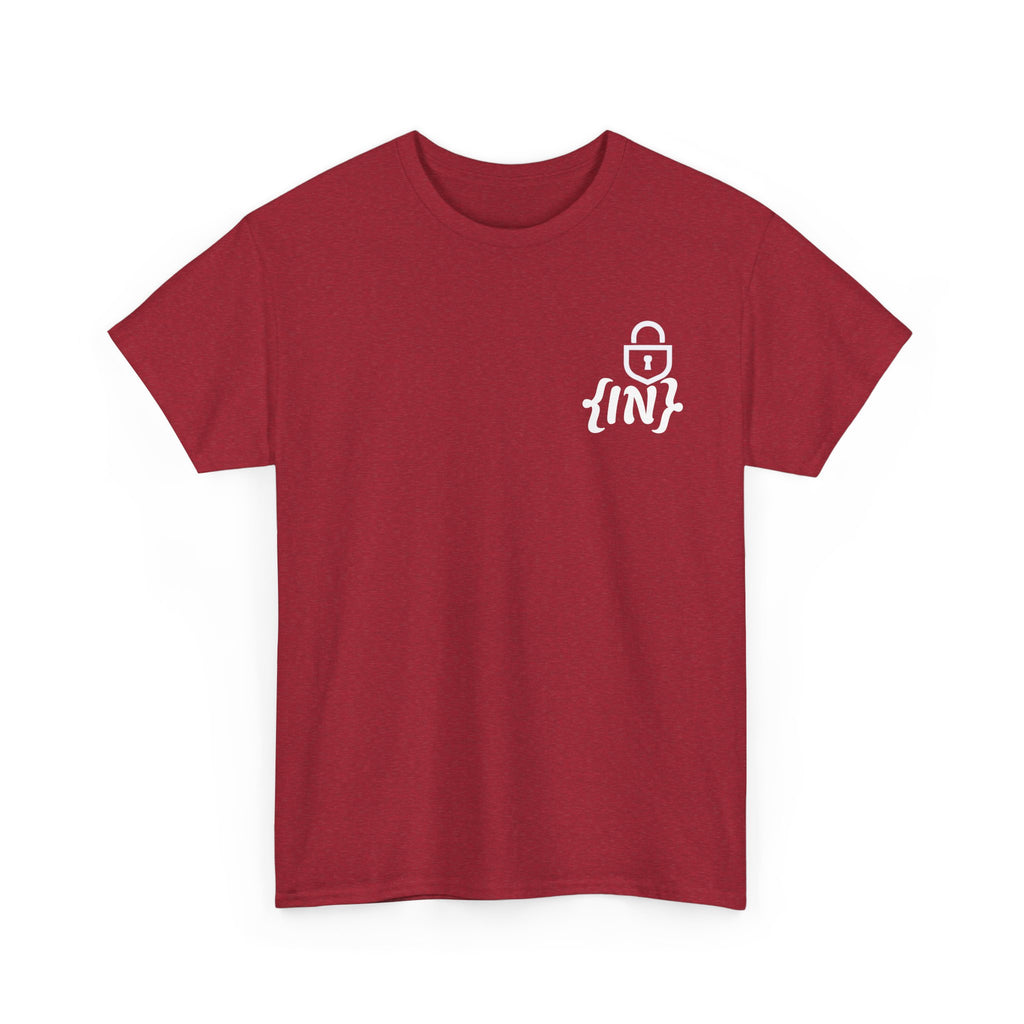 FINJ Lock Logo T‑Shirt — Minimalist Streetwear Tee