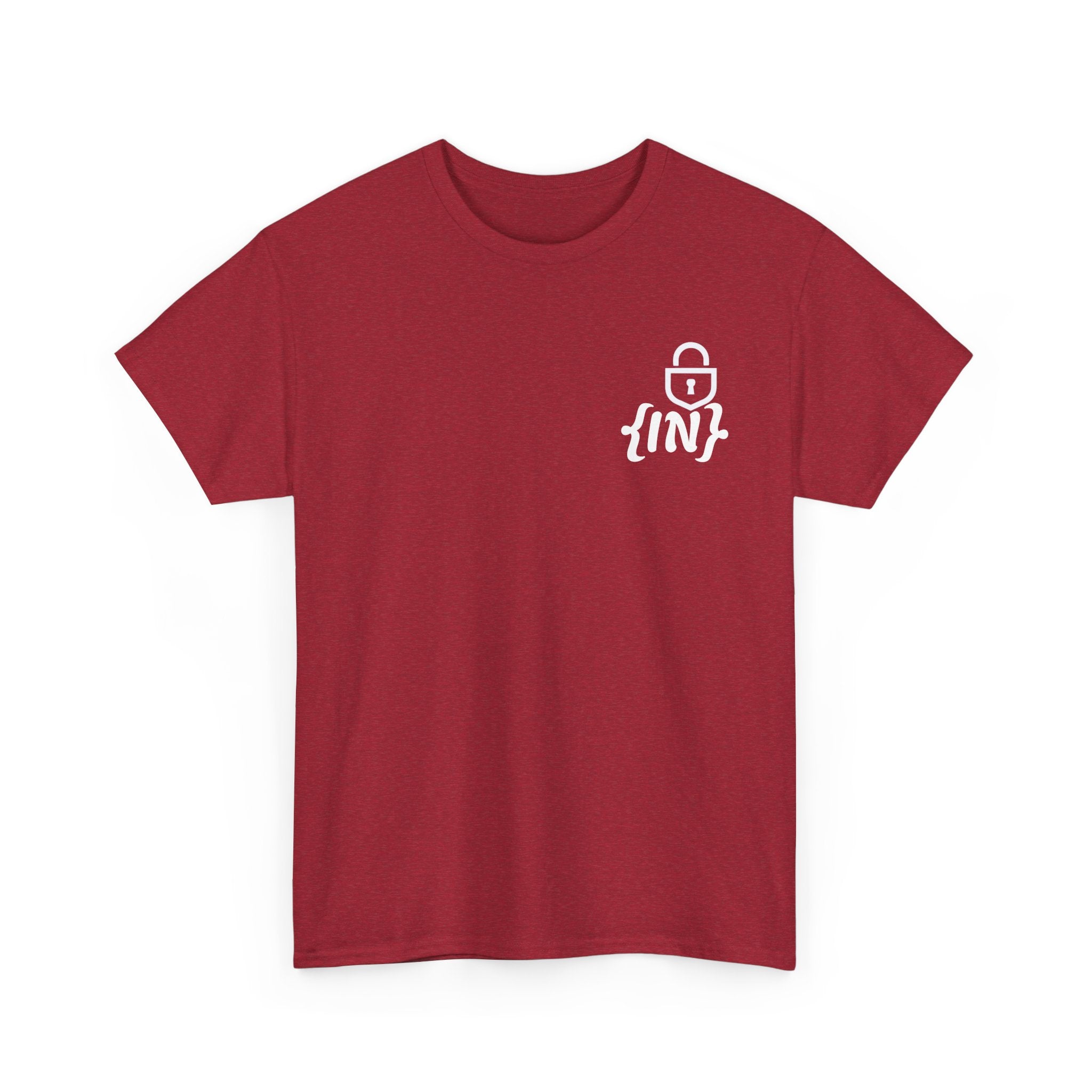 FINJ Lock Logo T‑Shirt — Minimalist Streetwear Tee