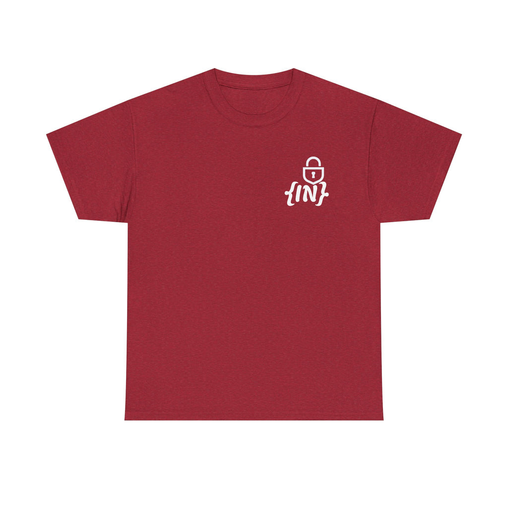 FINJ Lock Logo T‑Shirt — Minimalist Streetwear Tee
