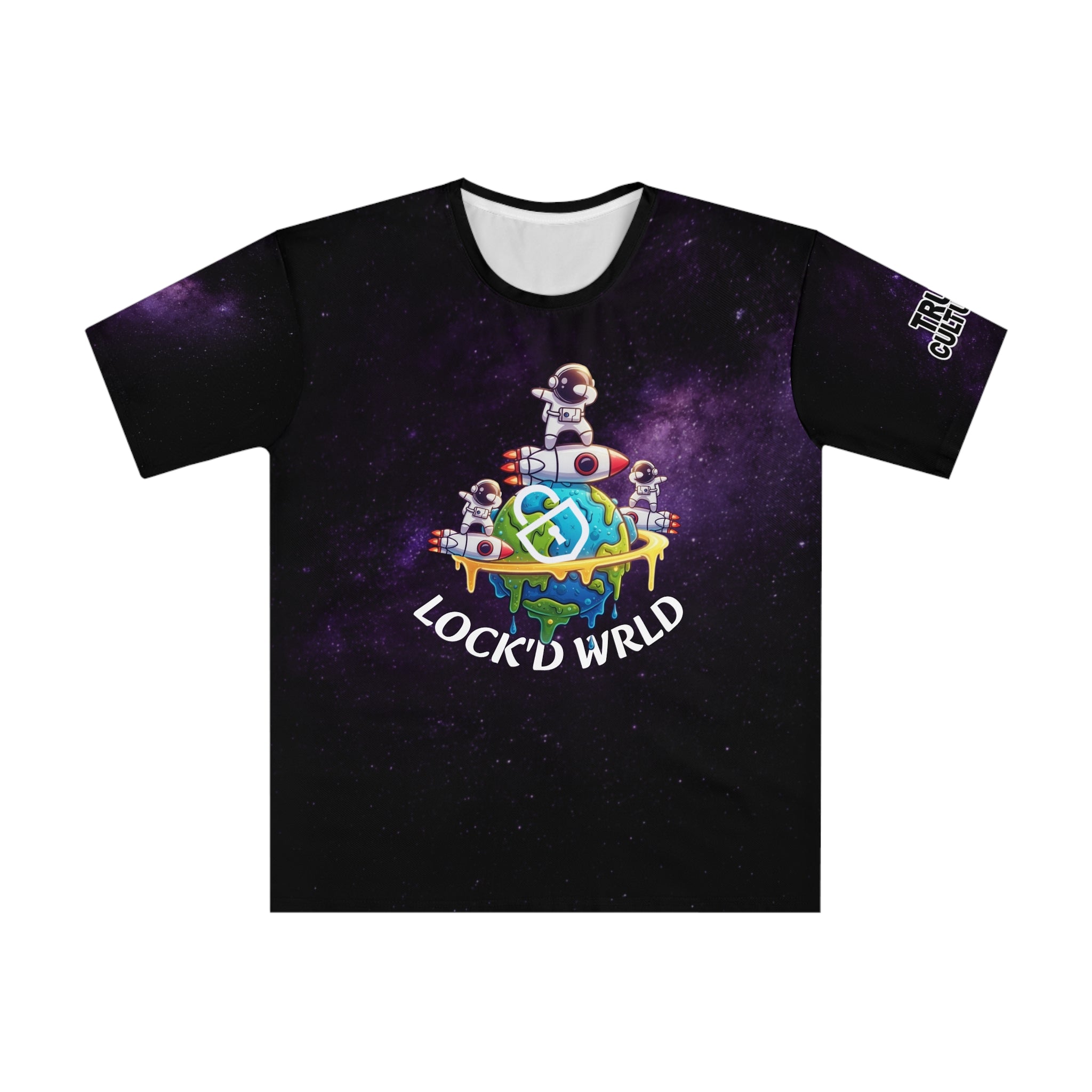 Lock'd Wrld Astronaut Graphic T-Shirt