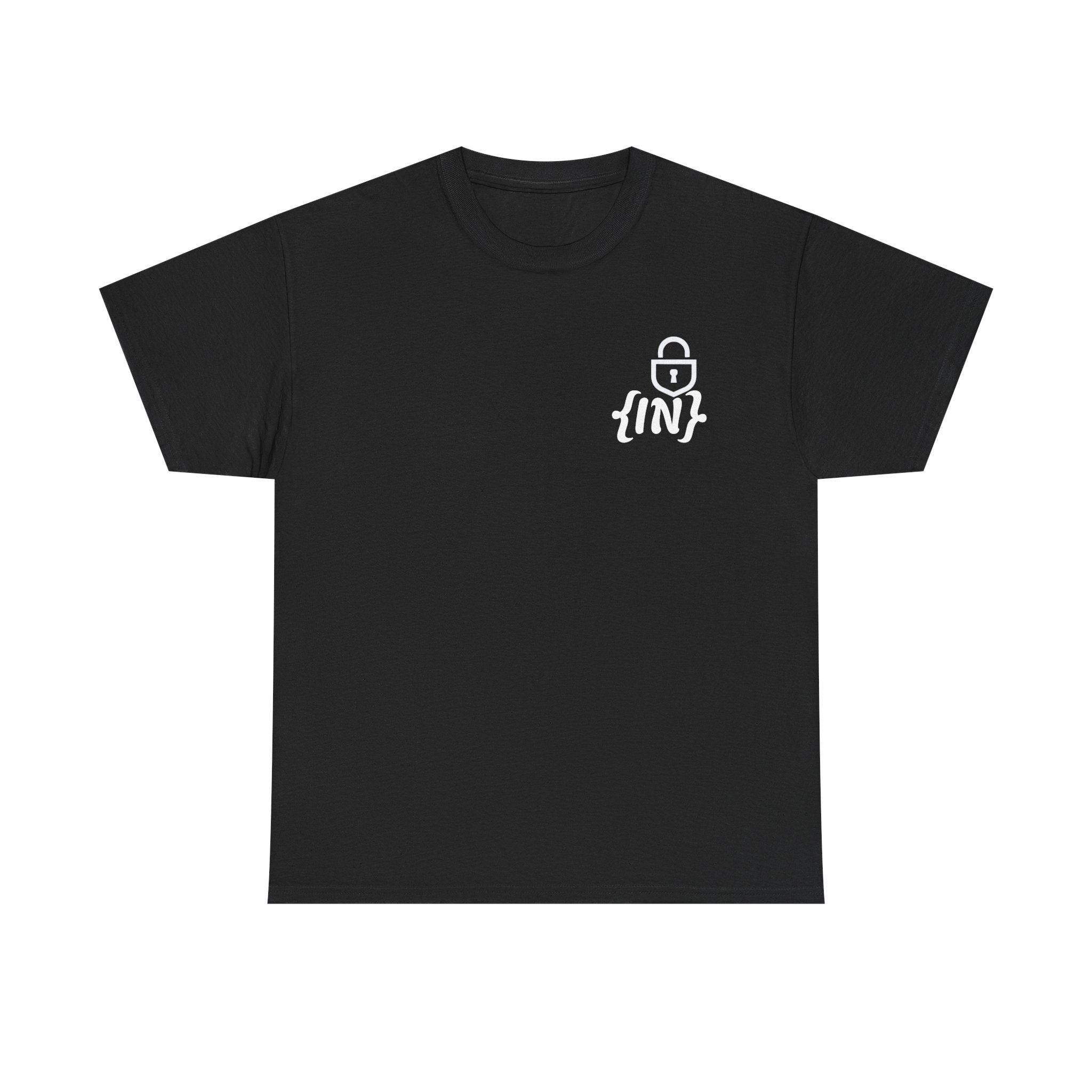 FINJ Lock Logo T‑Shirt — Minimalist Streetwear Tee